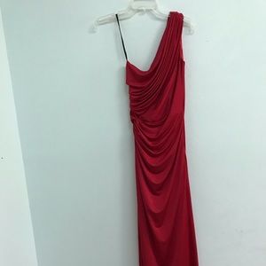 Cache One Shoulder Gown